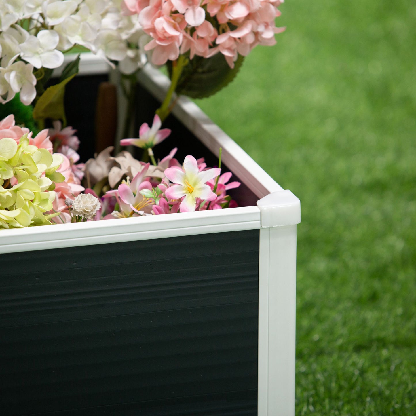 Garden Raised Bed Planter Grow Containers Flower Pot PP 60 x 60cm