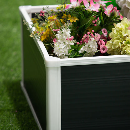 Garden Raised Bed Planter Grow Containers Flower Pot PP 60 x 60cm