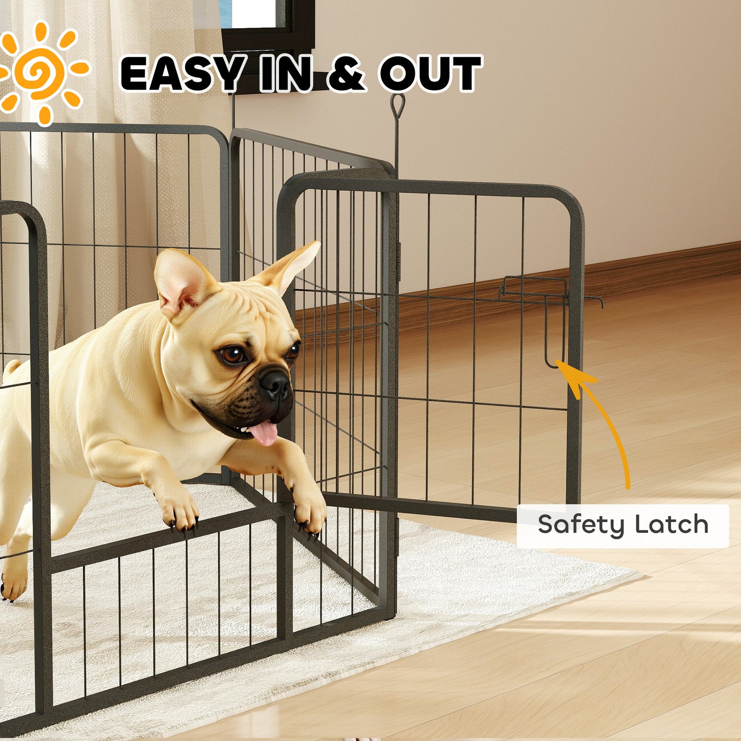 Easy Folding Pet Stroller for Large Dogs, Dark Green