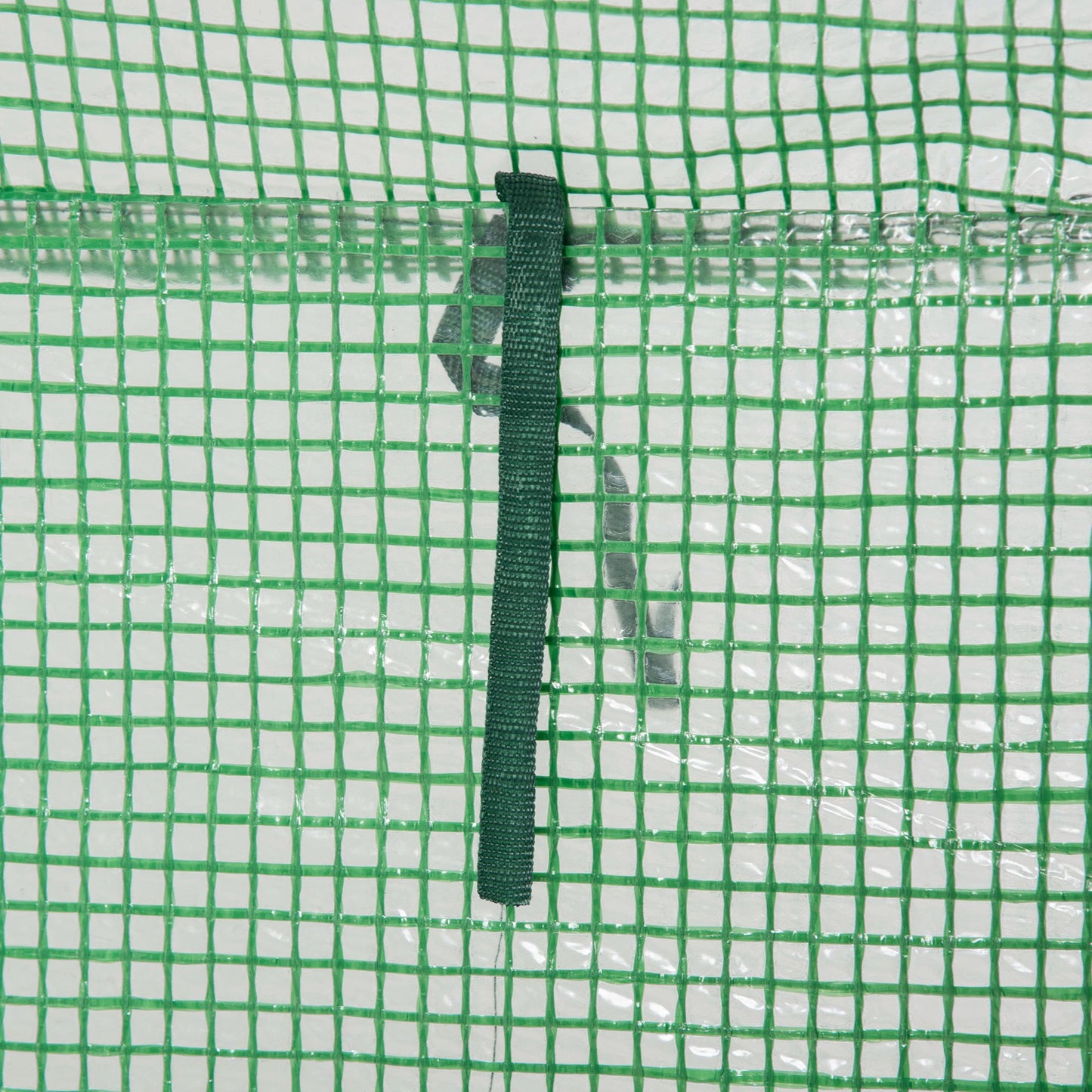 100 x 50 x 150cm Greenhouse w/ Zipper Roll-up Door Outdoor Green