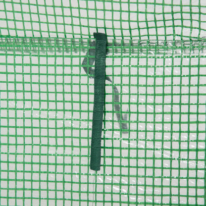 100 x 50 x 150cm Greenhouse w/ Zipper Roll-up Door Outdoor Green