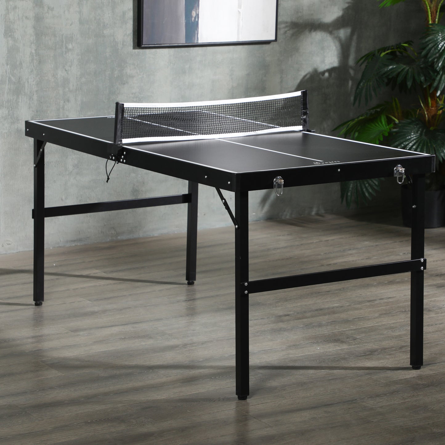 5ft Mini Table Tennis Table, Folding Ping Pong Table