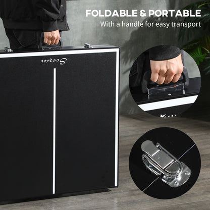 5ft Mini Table Tennis Table, Folding Ping Pong Table