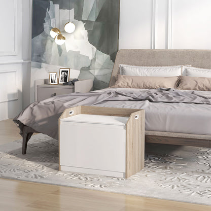 Storage Bench Lift Top Cabinet Accent Seat Storage Box for Entryway