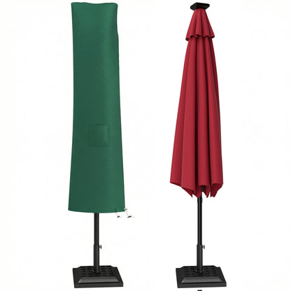 Garden Parasol Cover, Outdoor Cantilever Banana Umbrella Protector