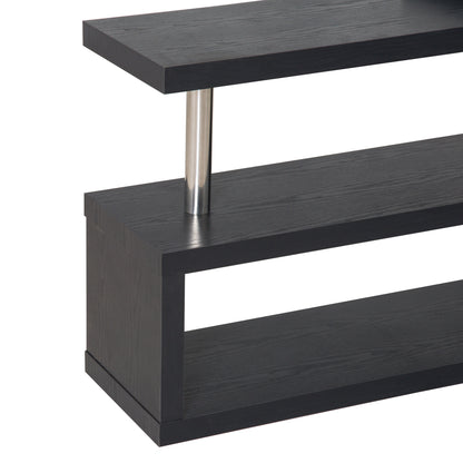 Modern Corner 360° Rotating L-Shaped Computer Desk Writing Table
