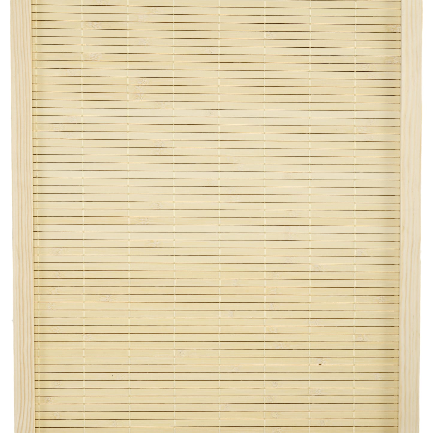 Freestanding Room Divider 4 Panel Folding Natural, 180 x 180cm