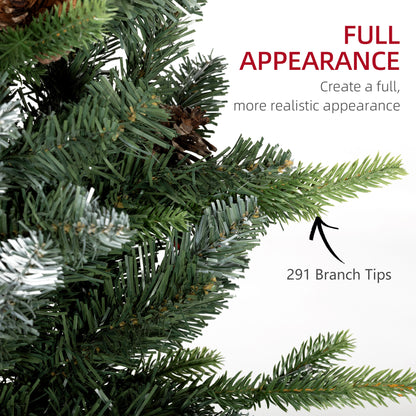 2 Pieces 3' Prelit Artificial Tabletop Christmas Trees, LED Display
