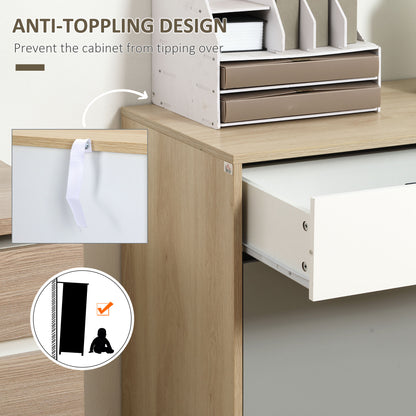 Sideboard Storage Cabinet Kitchen Cupboard with Drawers for Bedroom, Living Room, Entryway
