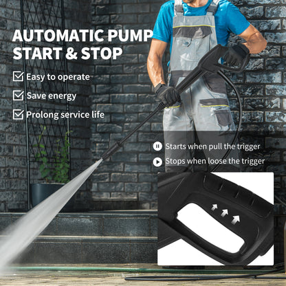 2200W Power Washer 170 Bar Pressure with Adjustable Nozzle