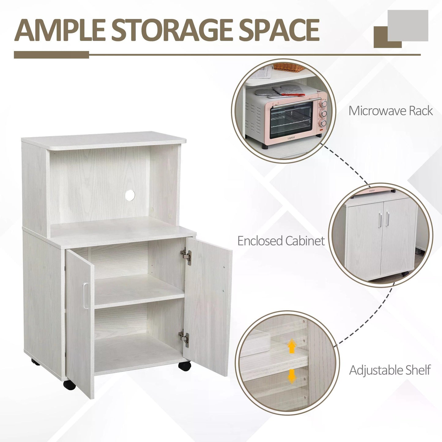 Microwave Cabinet