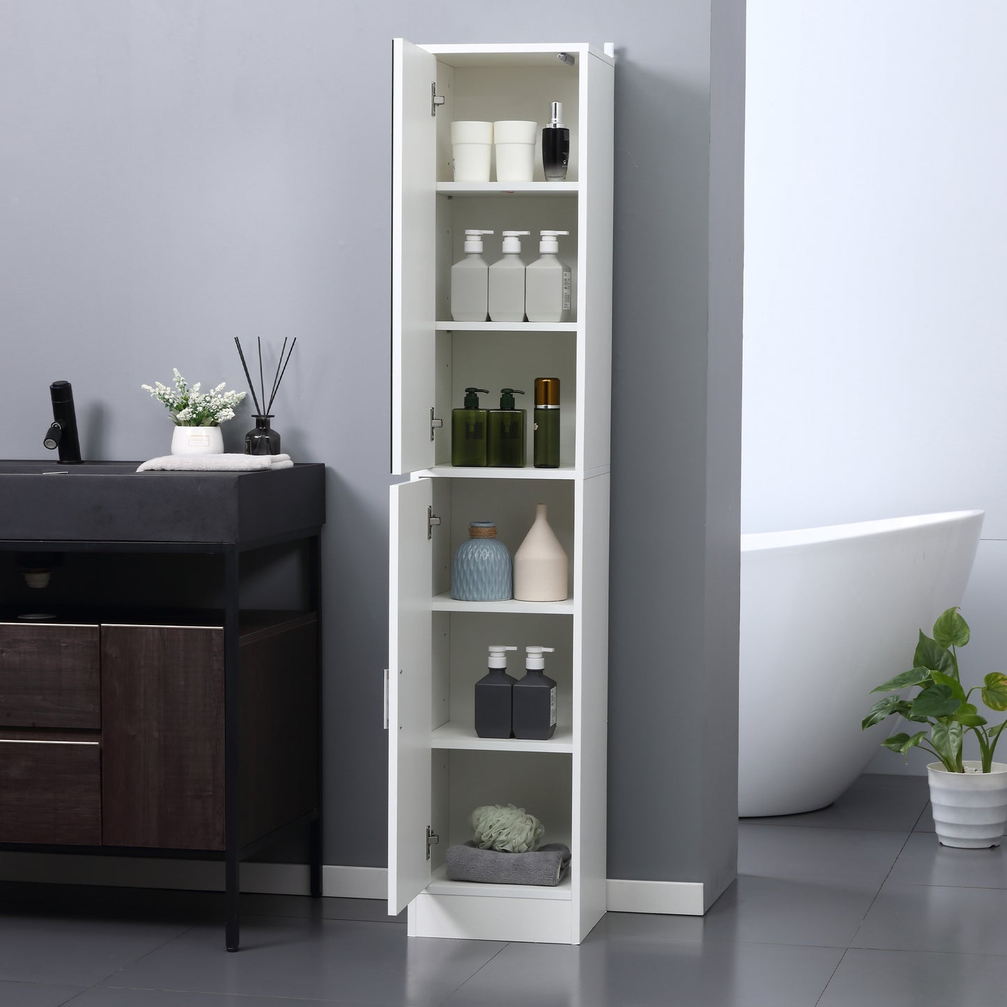 Bathroom Floor Cabinet