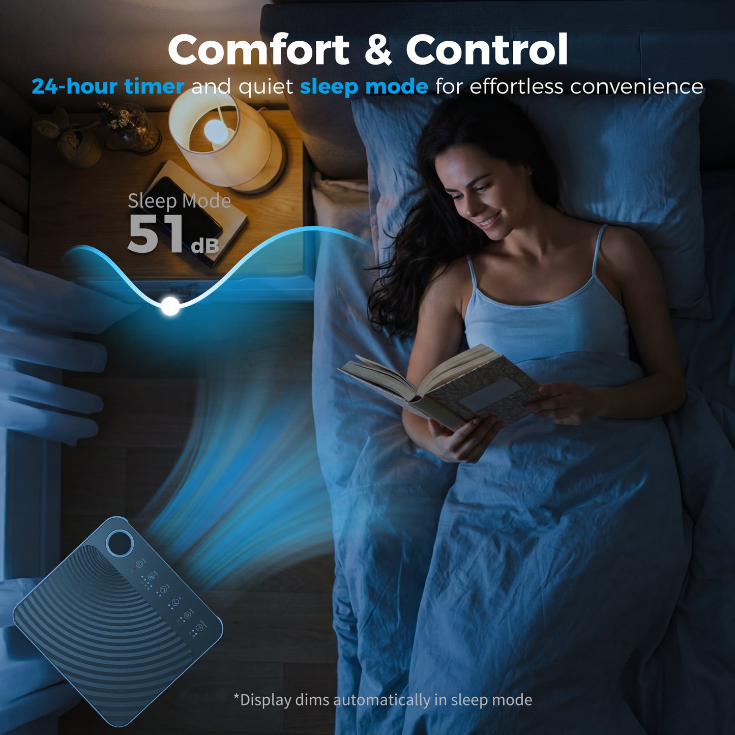 Portable Air Conditioner 9000 BTU, 4-in-1 Air Conditioning Unit