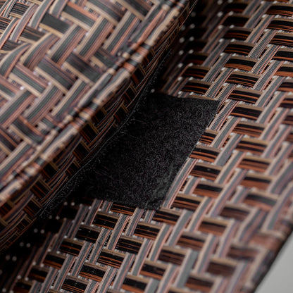 Zero Gravity Rocking Lounge Chair Pillow Garden Outdoor Furniture Brown