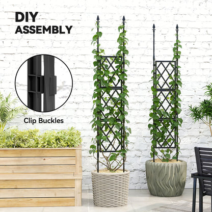 Foldable Garden Trellis, Lattice Climbing Support Trellis