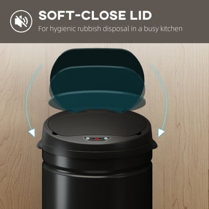 30L Sensor Bin with Soft-Close Lid, Automatic Touchless Kitchen Bin