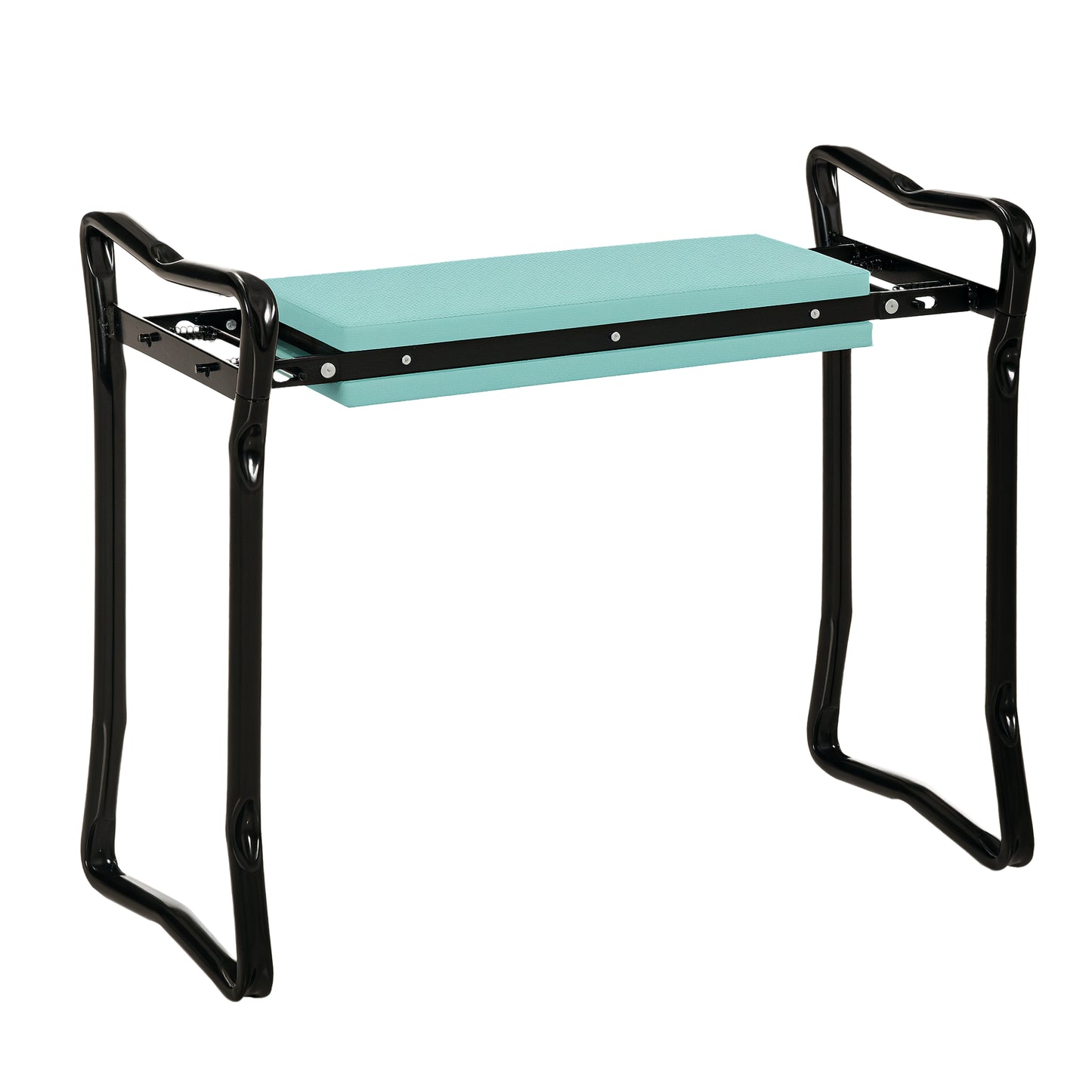 2 In1 Folding Garden Kneeler Foam Chair Pad Support Bench, Green