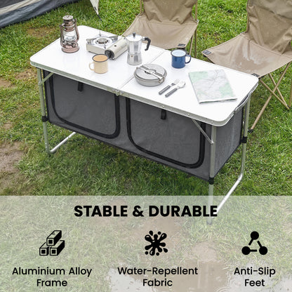 Camping Cupboards Folding Portable with Storage