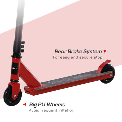 Stunt Scooter Complete Trick Scooters Kick Scooters Teenagers Red