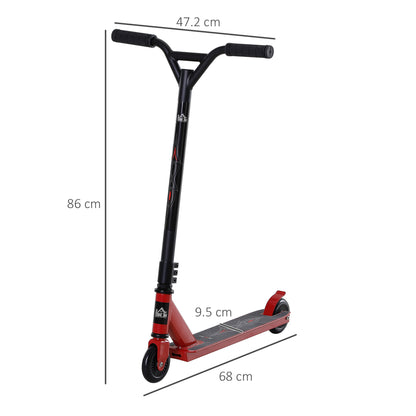 Stunt Scooter Complete Trick Scooters Kick Scooters Teenagers Red