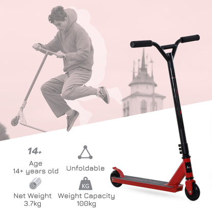 Stunt Scooter Complete Trick Scooters Kick Scooters Teenagers Red