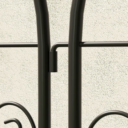 Set of 2 Metal Garden Trellis, Outdoor Trellis Panels, 150 x 50cm