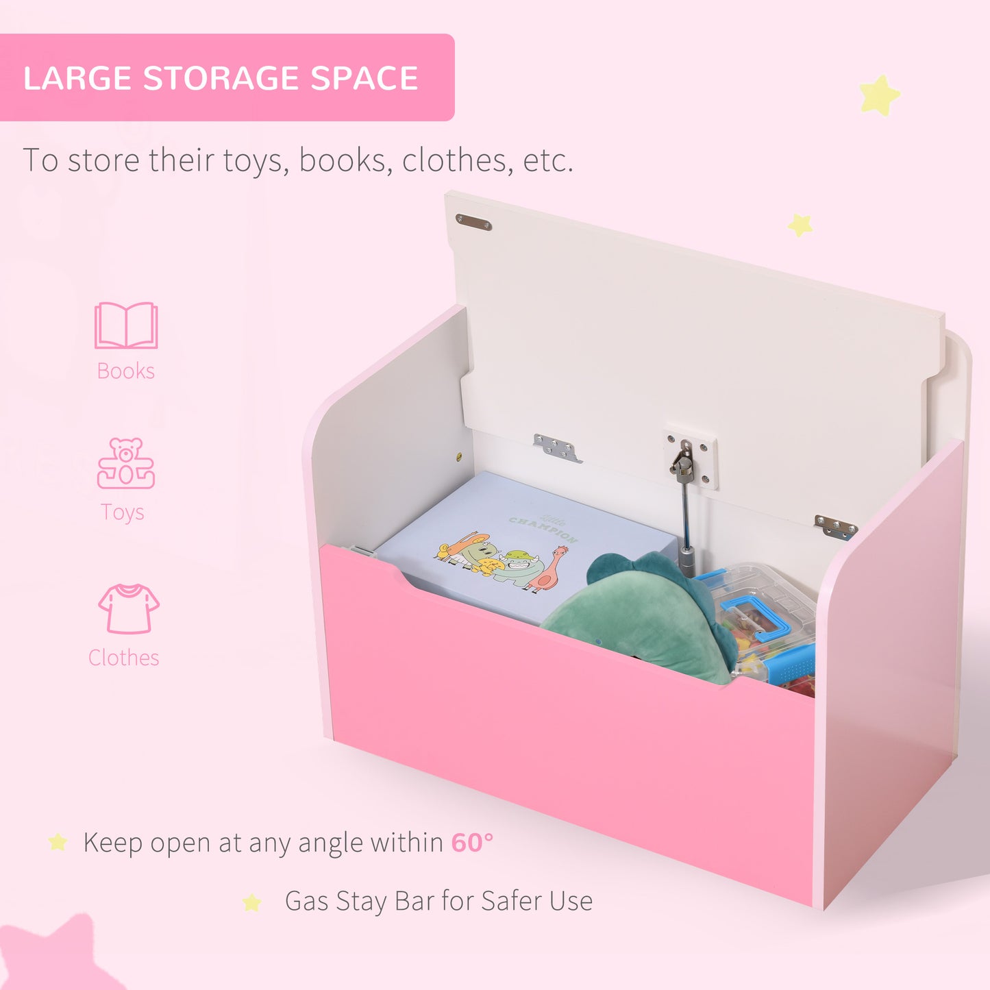 Kids Storage Bench