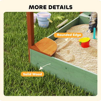 Kids Sofa Slide, Toddler Slide with 130cm Extended Length, Green