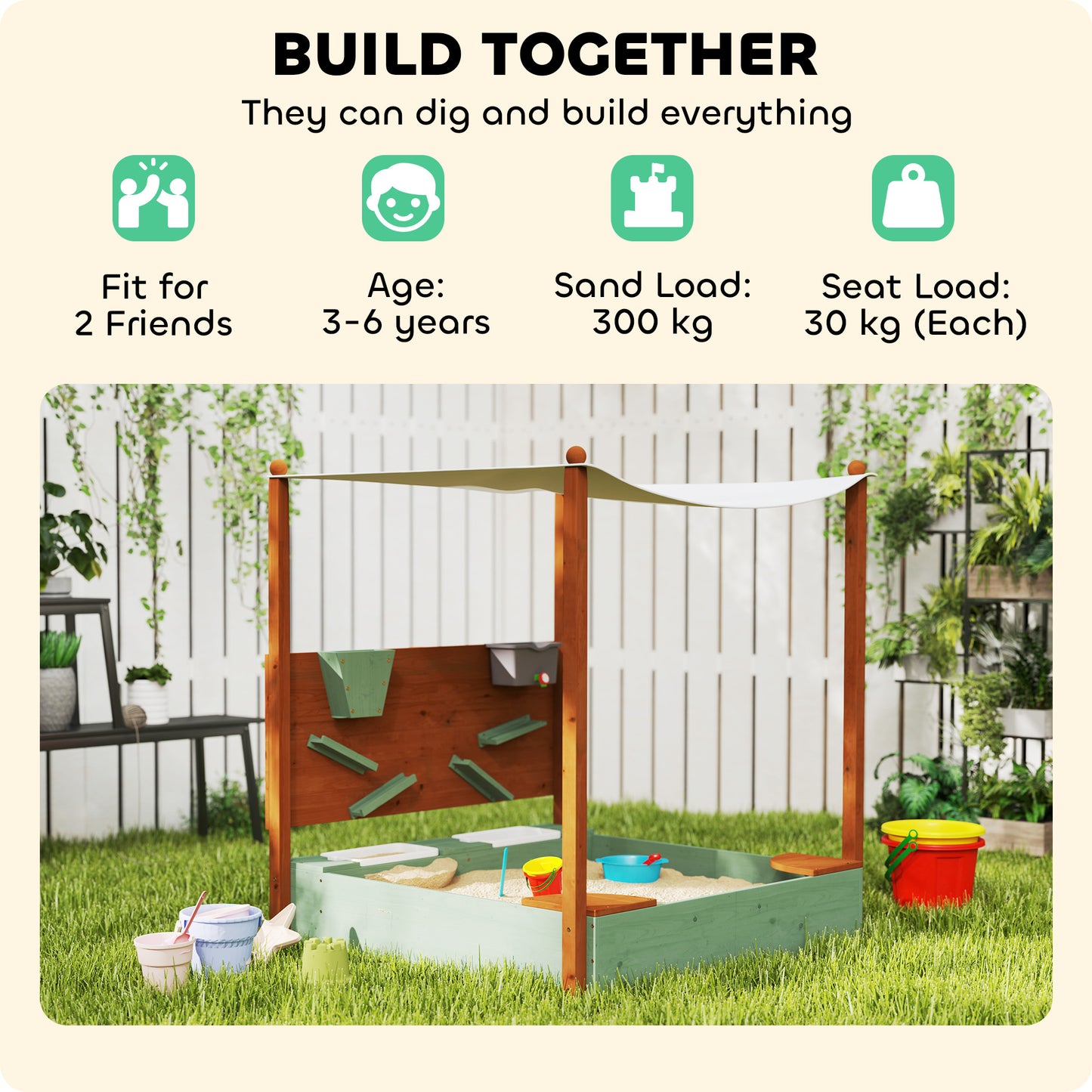 Kids Sofa Slide, Toddler Slide with 130cm Extended Length, Green