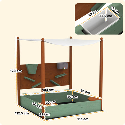 Kids Sofa Slide, Toddler Slide with 130cm Extended Length, Green