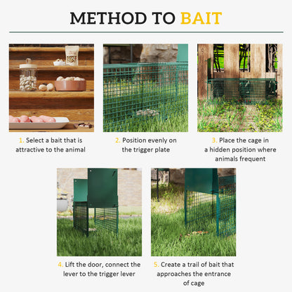Humane Mouse Trap with Double Doors for Indoors