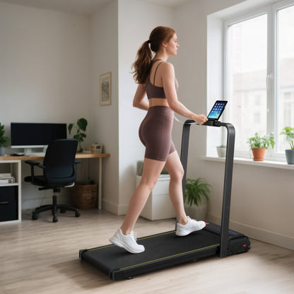 Folding Treadmill Walking Pad, Running Jogging Walking Machine