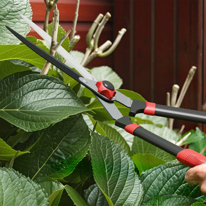 Garden Shears, 63.5 cm Hedge Shears with Tension Adjuster