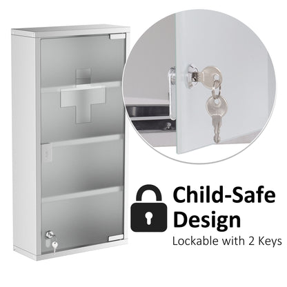 Medicine Cabinet Houseware Stainless Steel Medicine Cabinet Glass Door
