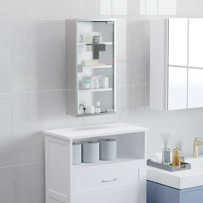 Medicine Cabinet Houseware Stainless Steel Medicine Cabinet Glass Door