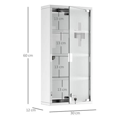 Medicine Cabinet Houseware Stainless Steel Medicine Cabinet Glass Door