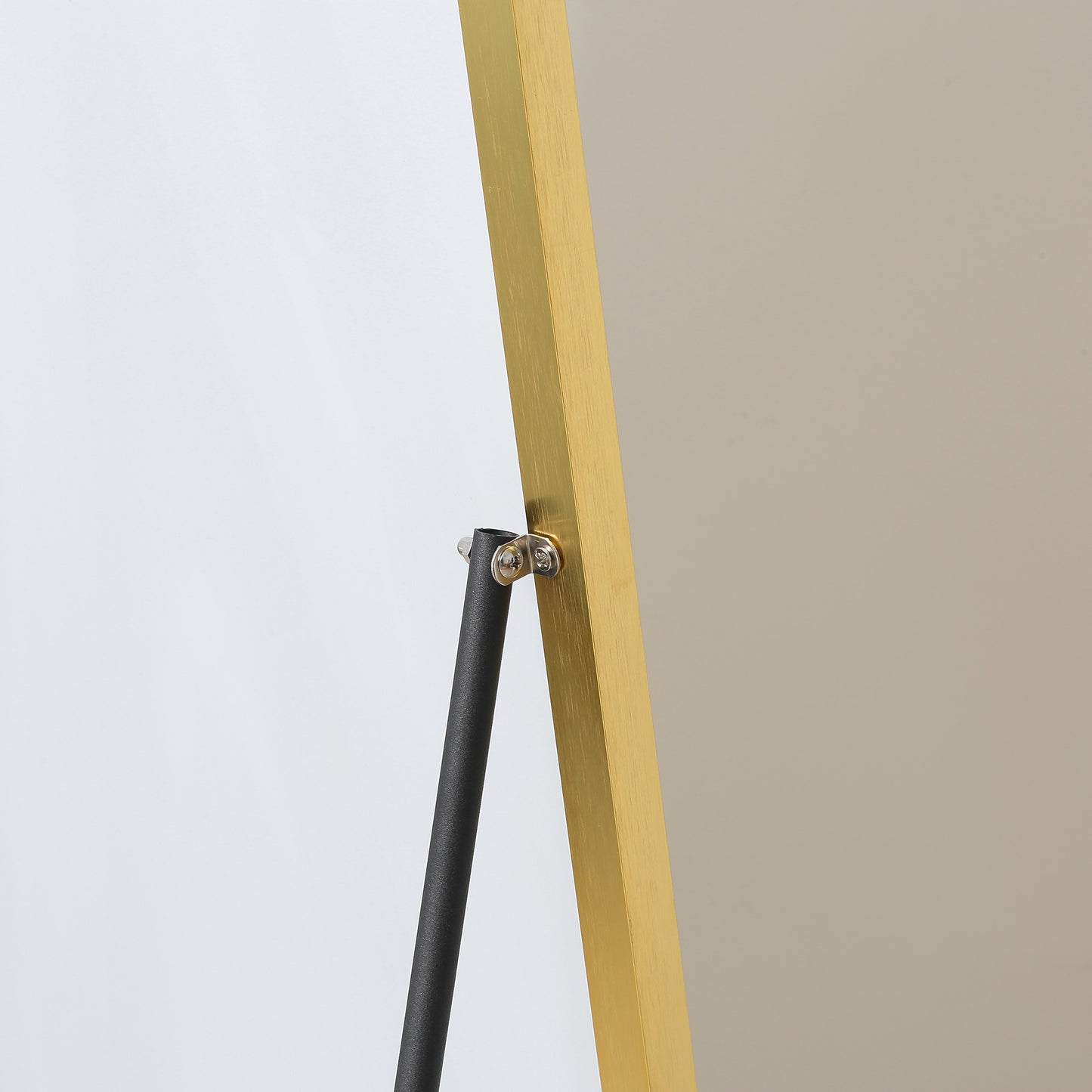 Full Length Mirror Dressing Mirror Wall-Mounted Entryway Gold Frame