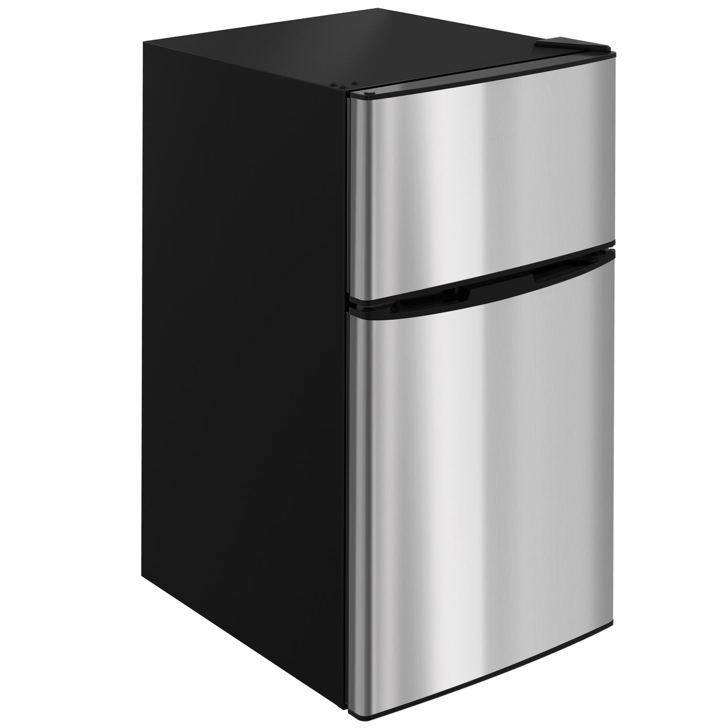 88L Small Fridge Freezer with 5-Setting Thermostat, Inner Light