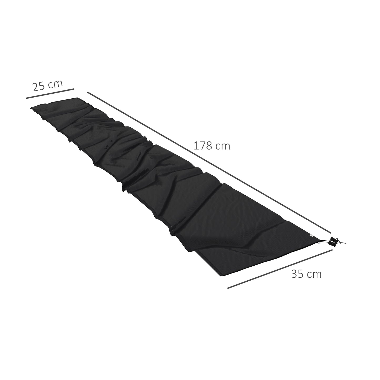 Parasol Cover, Patio Cantilever Cover, Banana Umbrella Cover, Black