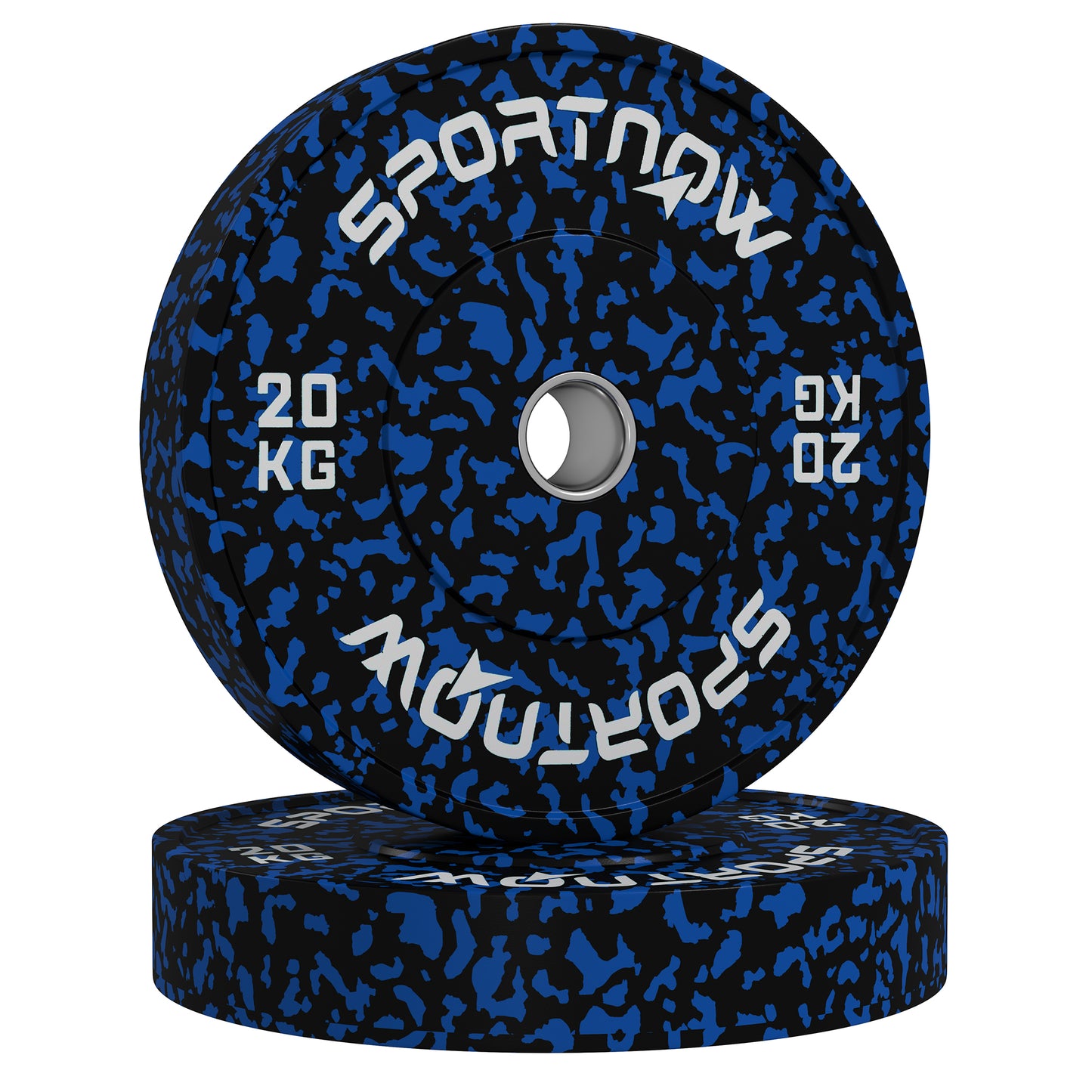 Olympic Weight Plates with 5cm Holes, for Weight Lifting, 2 x 20kg