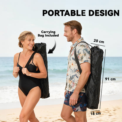 Set of 2 Reclining Folding Camping Chair, Portable Camp Chair with Adjustable Backrest, Footrest, Storage Pocket, Cup Holder and Headrest, for Camping, Beach, Picnic, Grey