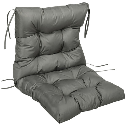 Garden Back Chair Cushion Patio Seat Cushion Pad Outdoor & Indoor Use