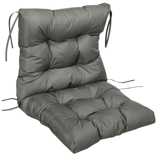 Garden Back Chair Cushion Patio Seat Cushion Pad Outdoor & Indoor Use