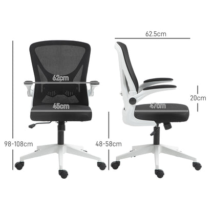 Mesh Office Chair Computer Chair with Swivel Wheels for Home Office