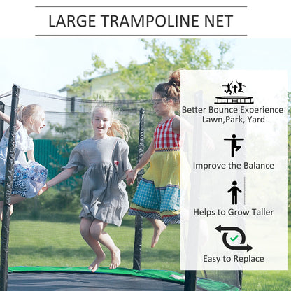 10FT Replacement Safety Trampoline Net Enclosure Surround Outdoor Sports