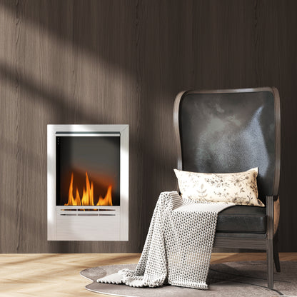 Stainless Steel Bioethanol Fire, Indoor Ethanol Fireplace Insert