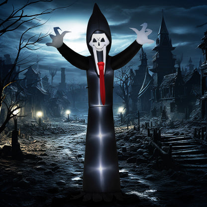 10 FT Grim Reaper Halloween Inflatable for Indoor, Outdoor Party