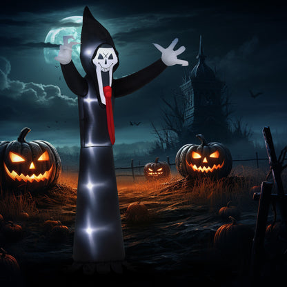 10 FT Grim Reaper Halloween Inflatable for Indoor, Outdoor Party