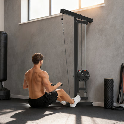 Wall Mounted Crossover Cable Machine Lat Pull Down Machine