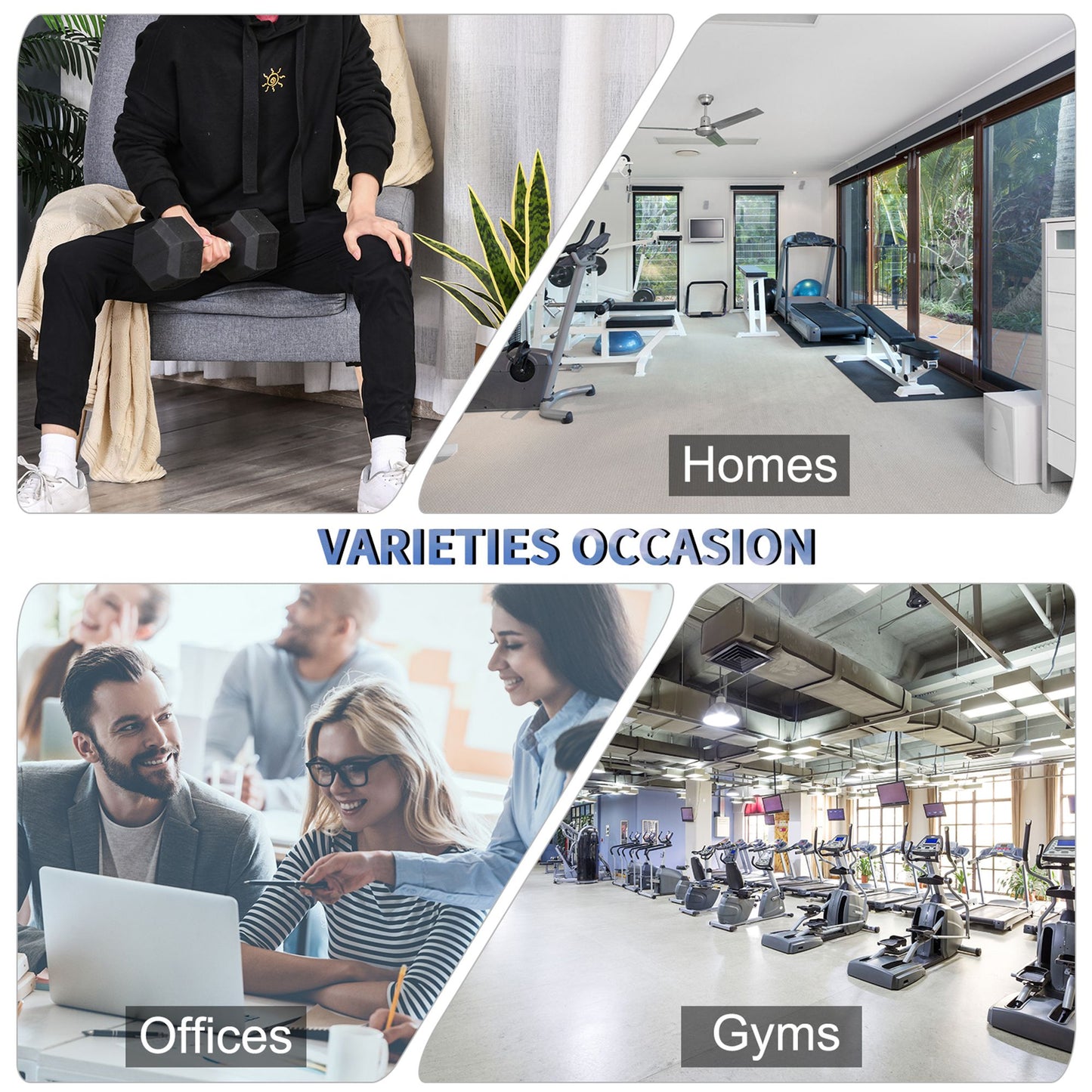 Rubber Dumbbell